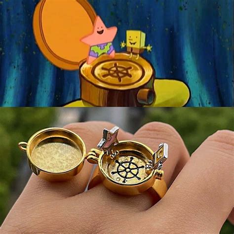 Best Friend Forever Spongebob Ring